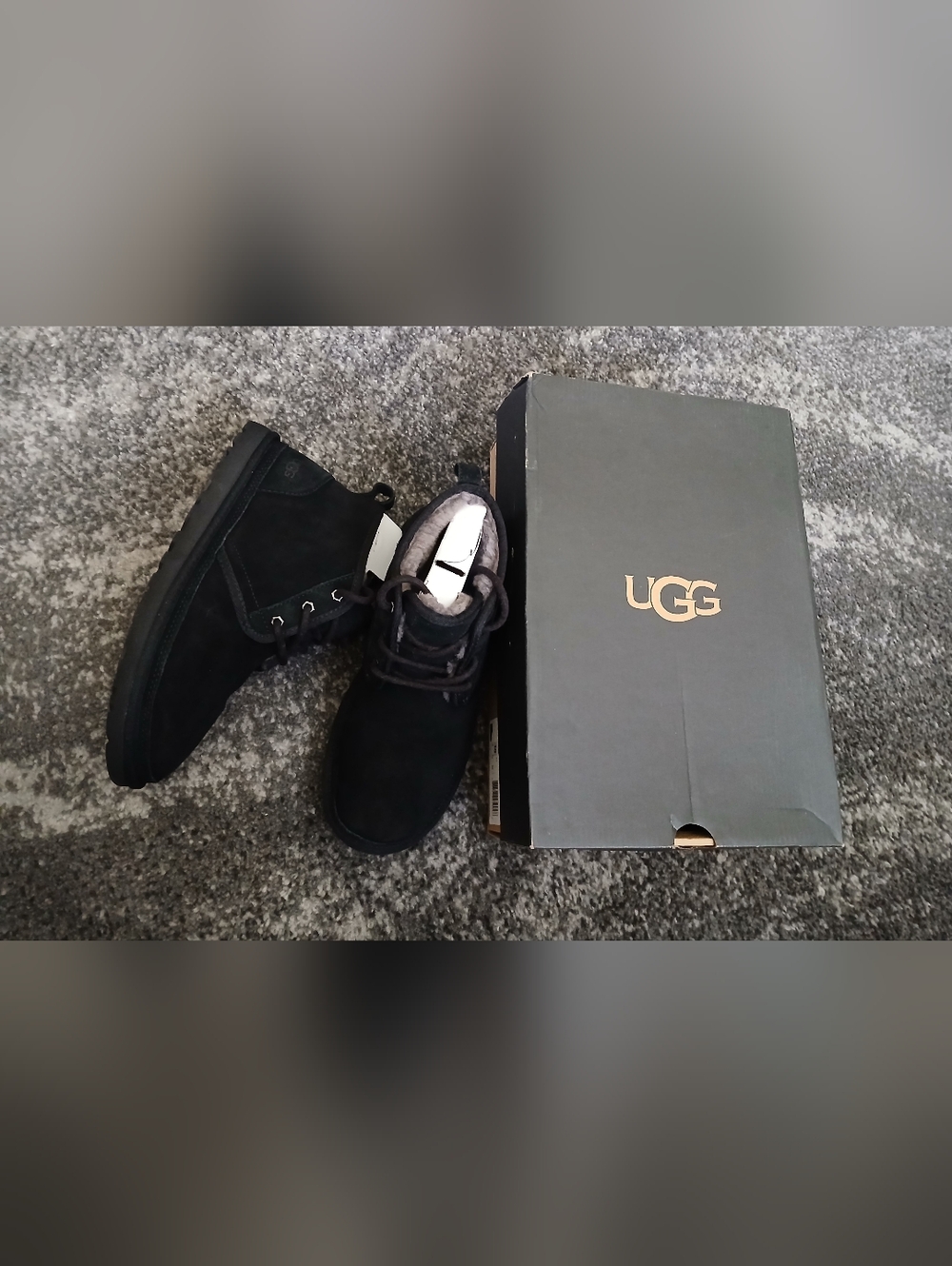 UGG Men's Boots - Black New In Box Men's 10 (Women's 11.5)